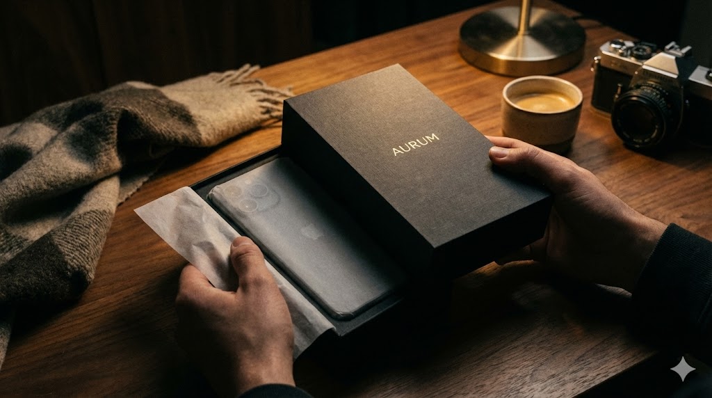 Smartphone showing a modern React Native app interface Coding Session Visual